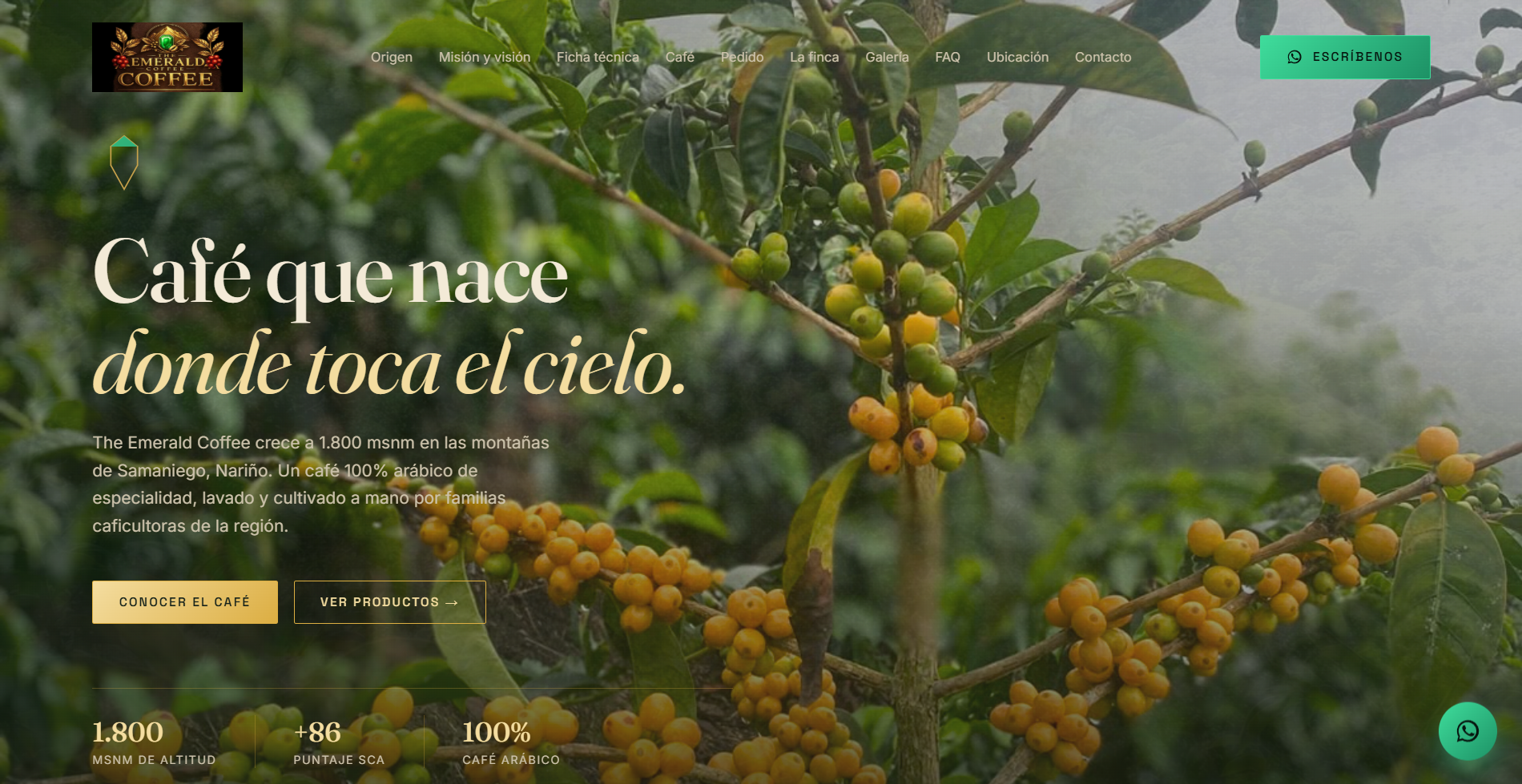 Vista previa de The Emerald Coffee